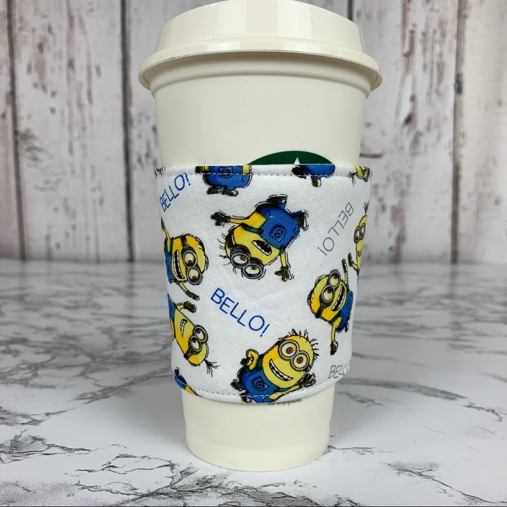 NEW in package Coffee Drink Cozy Minions